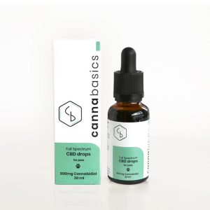 Cannabasics Full Spectrum Pet CBD oil 30ml - 300mg