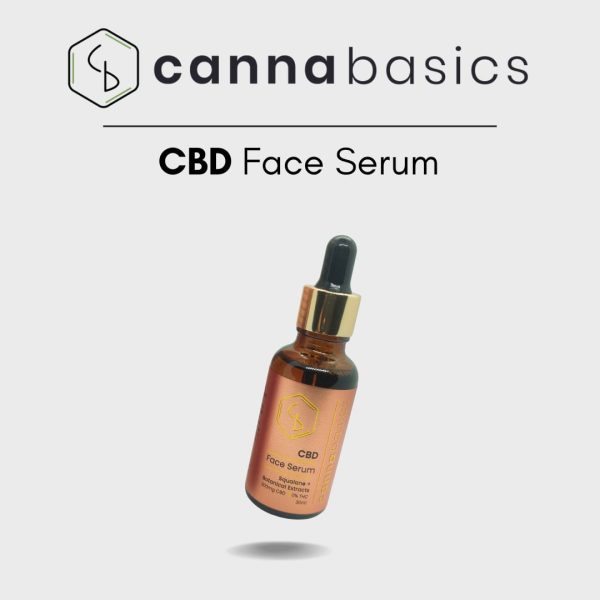 Cannabasics CBD Face Serum 30 ml - 300mg CBD, 0% THC